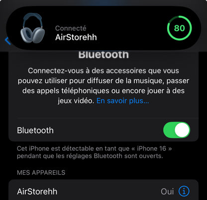Casque + Écouteur sans fil
